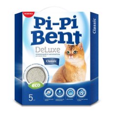 Pi-Pi Bent DeLuxe Classic / Наполнитель ПиПиБент Классик для кошачьего туалета Комкующийся