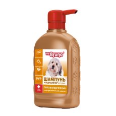 mr Bruno / Шампунь-кондиционер Мистер Бруно для собак с Чувствительной шерстью Гипоаллергенный