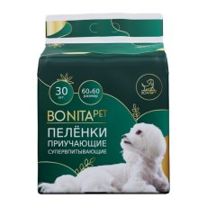 Bonitapet / Пеленки Бонитапет для животных приучающие супервпитывающие 30шт