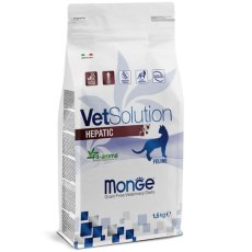 Monge VetSolution Cat Hepatic / Ветеринарная диета Монж Гепатик для кошек при Заболеваниях печени