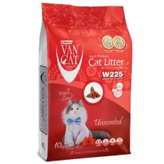 Van Cat Unscented / Комкующийся наполнитель Ван Кэт для кошачьих туалетов Без запаха