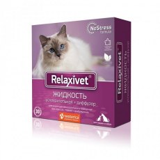 Relaxivet / Жидкость Успокоительная + Диффузор Релаксивет при Стрессах Страхах и Возбуждении у кошек и собак