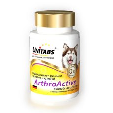 Unitabs ArthroActive c Q10 / Витаминно-минеральный комплекс Юнитабс для собак при болезнях Суставов