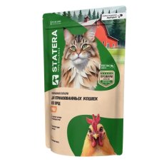 Statera / Сухой корм Статера для стерилизиванных кошек с Курицей