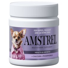 Amstrel / Лакомство мультивитаминное Амстрел для щенков, беременных и кормящих собак Здоровье и развитие