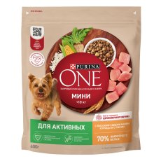 PURINA ONE MINI / Сухой корм Пурина УАН для взрослых собак мелких пород при активном образе жизни с курицей