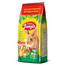 Happy Jungle 5in1 Daily Menu / Корм Хеппи Джангл для Кроликов