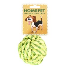 Homepet Seaside / Игрушка Хоумпет для собак Узел из каната D 7 см