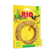 Rio Happy ring Budgies and Exotic birds / Лакомство-игрушка Рио для волнистых попугаев и экзотов Веселое колечко с фруктами