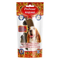 Родные Корма Традиционные / Лакомство для собак Желудок телячий