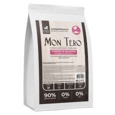 Mon Tero Superpremium Puppy Turkey & Salmon / Сухой корм Мон Теро для щенков Индейка с лососем
