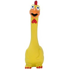 Homepet / Игрушка Хоумпет для собак Петух с пищалкой латекс