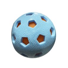 Homepet TPE / Игрушка Хоумпет для собак Мяч футбольный с пищалкой