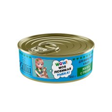 Zillii / Консервы Зилли для взрослых кошек Лосось с Треской (цена за упаковку)