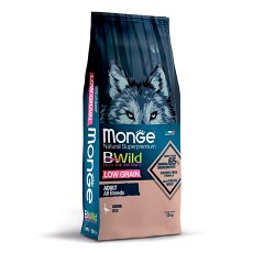 Monge Dog BWild Low Grain Adult All Breeds Goose / Сухой Низкозерновой корм Монж Бивайлд для взрослых собак всех пород мясо Гуся