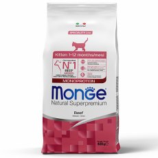 Monge Kitten Speciality Line Monoprotein Beef / Сухой корм Монж Монопротеиновый для Котят Говядина