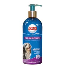 Cliny / Шампунь-кондиционер Клини для Длинношерстных собак "Роскошный шелк"
