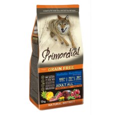Primordial Adult Grain Free Holistic / Сухой корм Примордиал Беззерновой для собак Тунец Ягненок