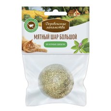 Деревенские лакомства / Мятный шар для кошек Большой