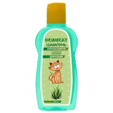 Homecat / Шампунь Хоумкэт для кошек Морская энергия с экстрактом ламинарии