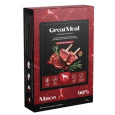 Great Meal / Сухой корм Грит Мил Холистик для собак всех пород и возрастов с Ягненком и яблоком