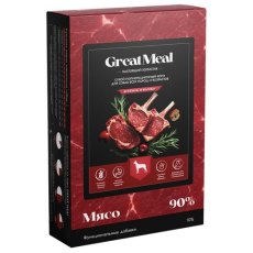 Great Meal / Сухой корм Грит Мил Холистик для собак всех пород и возрастов с Ягненком и яблоком