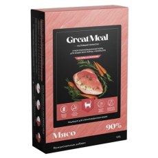 Great Meal / Сухой корм Грит Мил Холистик для кошек всех возрастов с Индейкой и морковью