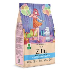 Zillii Adult White Fish with Salmon / Сухой корм Зилли для взрослых собак Белая рыба с Лососем
