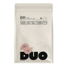 DUO Nutrition / Сухой полнорационный корм Дуо Нутришин для взрослых собак мелких пород с Индейкой и рисом