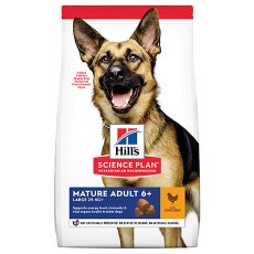 Hills Science Plan Mature Adult 6+ Large Chicken / Сухой корм Хиллс для собак Крупных пород старше 6 лет Курица