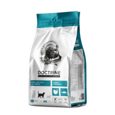 Doctrine Sterilized Cats All Breeds Turkey & Salmon / Корм Доктрин беззерновой для стерилизованных кошек и кастрированных котов с индейкой и лососем