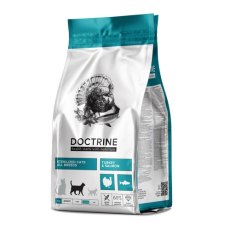 Doctrine Sterilized Cats All Breeds Turkey & Salmon / Корм Доктрин беззерновой для стерилизованных кошек и кастрированных котов с индейкой и лососем