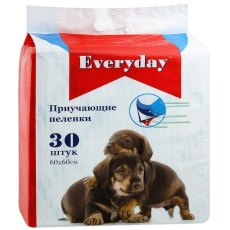 Everyday / Впитывающие пеленки для животных Гелевые 30 шт