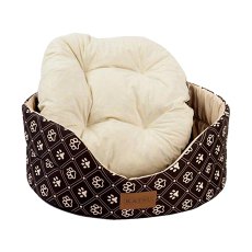 Katsu Yohanka shine Dog Paws / Лежак Катсу для животных Бежево-коричневый