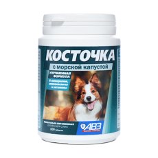 Косточка Морская капуста минерально-витаминная кормовая добавка для собак