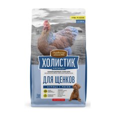Деревенские лакомства Холистик Премьер / Сухой корм для Щенков Курица с рисом