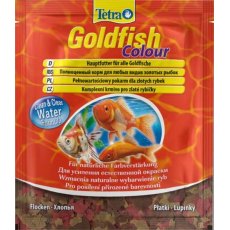 Tetra Goldfish Colour / Корм Тетра в хлопьях для улучшения окраса золотых рыб