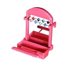 Penn Plax / Кормушка Пен Плакс для птиц Внутренняя Пластиковая с Зеркалом и бусинами