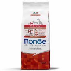 Monge Puppy and Junior Speciality Line Monoprotein Mini Lamb rice / Сухой корм Монж для Щенков Мелких пород Ягненок с рисом
