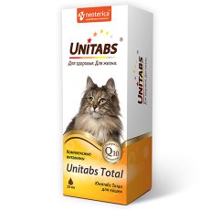Unitabs Total / Витаминно-минеральный комплекс Юнитабс для кошек