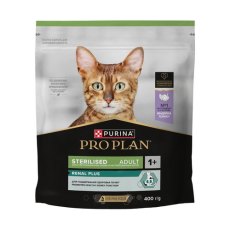 PRO PLAN STERILISED / Сухой корм ПРО ПЛАН для взрослых кошек для поддержания здоровья почек после стерилизации с индейкой