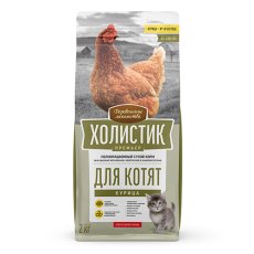 Деревенские лакомства Холистик Премьер / Сухой корм для Котят Курица