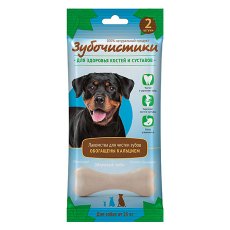 Зубочистики Лакомство для собак от 25 кг для Здоровья костей и суставов с Кальцием