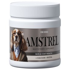 Amstrel / Лакомство мультивитаминное Амстрел для собак Здоровье кожи и шерсти