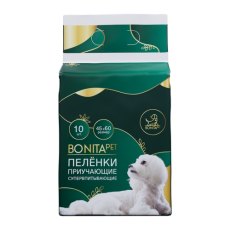 Bonitapet / Пеленки Бонитапет для животных приучающие супервпитывающие 10шт