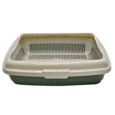 Homecat Atlantis / Туалет Хоумкэт для кошек с сеткой и бортом