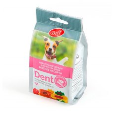 Titbit Biff Dent / Лакомство Титбит для собак Жевательные дольки Мясное Ассорти