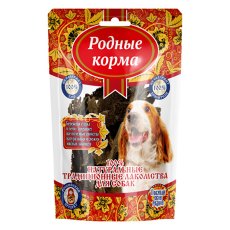 Родные Корма Традиционные / Лакомство для собак Рубец говяжий