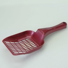 Homecat / Совок Хоумкэт для туалета красный перламутр