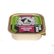 Zooring / Консервы Зооринг для кошек кусочки в желе Царский обед (цена за упаковку)